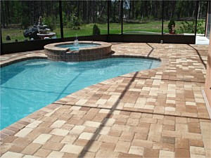 Custom Pool Deck Design, Homosassa, FL