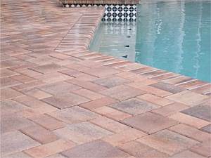 Thin Pool Deck Pavers, Hudson, FL