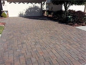 Residential Paver Driveway, Hernando, FL